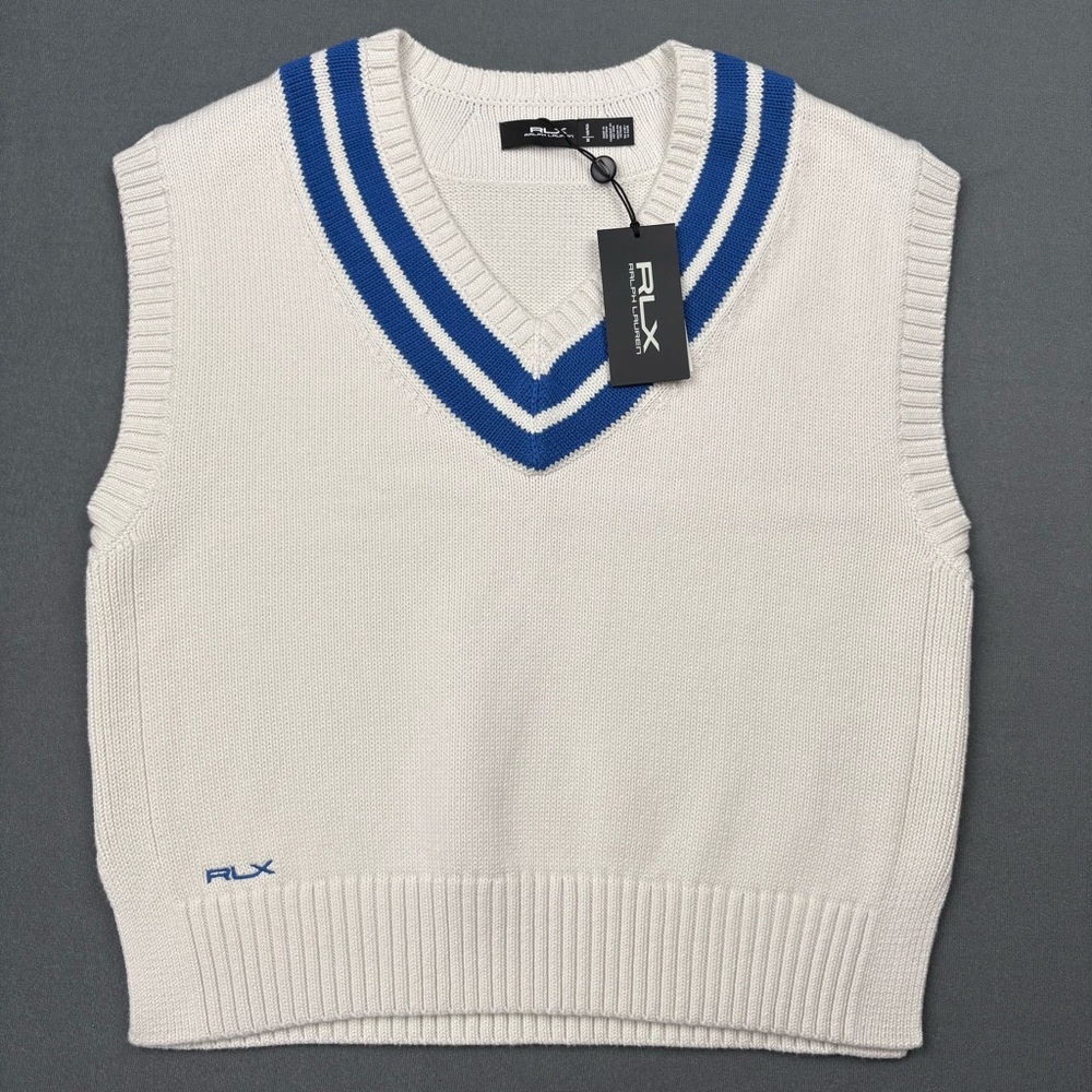 RLX Cotton-Blend Cricket / Golf Sweater Vest